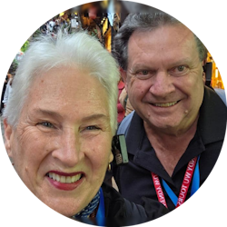 Ros and Alan Cuthbertson, Australian travel writers